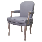 Кресло Aubrey Classical Armchair grey flax варинант исполнения - 3 | Loft Concept в Санкт-петербурге