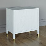 Прикроватная тумбочка с полкой Elsa Dreams White варинант исполнения - 4 | Loft Concept в Санкт-петербурге