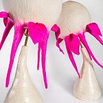 Торшер фуксия «Цветы из снов»  варинант исполнения - 2 | Loft Concept в Санкт-петербурге