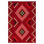 Плед хлопковый по мотивам башкирских орнаментов Ural and Siberian Patterns варинант исполнения - 1 | Loft Concept в Санкт-петербурге