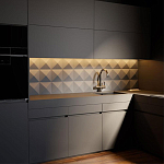 Гипсовая 3D панель с принтографией PM-104 варинант исполнения - 2 | Loft Concept в Санкт-петербурге