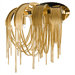 Бра с металиическими цепочками и дугообразными элементами Atlantis Chain варинант исполнения - 9 | Loft Concept в Санкт-петербурге