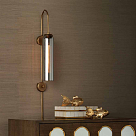 Бра с дымчатым стеклом Articolo варинант исполнения - 4 | Loft Concept в Санкт-петербурге