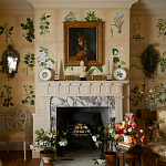 Обои ручная роспись Botanical Studies Linnaeus colourway варинант исполнения - 1 | Loft Concept в Санкт-петербурге