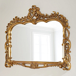 Зеркало настенное в ажурной раме в стиле барокко Ornate Ornaments варинант исполнения - 2 | Loft Concept в Санкт-петербурге