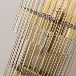 Бра с золотистым основанием и прозрачными трубками Nembus варинант исполнения - 5 | Loft Concept в Санкт-петербурге