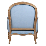 Кресло Ava Classical Armchair light blue velour варинант исполнения - 3 | Loft Concept в Санкт-петербурге