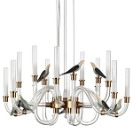 Люстра с декоративными птицами Ganthea D 73 см варинант исполнения - 1 | Loft Concept в Санкт-петербурге