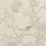 Обои ручная роспись Earlham Platinum Mica варинант исполнения - 3 | Loft Concept в Санкт-петербурге