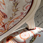 Стул из массива бука бежевый с растительным орнаментом Raffael Angel Beige Chair варинант исполнения - 3 | Loft Concept в Санкт-петербурге