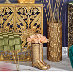 Ваза в форме сапог с рельефной текстурой и ручками Vase Boot варинант исполнения - 6 | Loft Concept в Санкт-петербурге