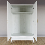 Платяной шкаф Elsa Dreams White с 2-мя фасадами варинант исполнения - 4 | Loft Concept в Санкт-петербурге