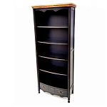 Стеллаж книжный из массива березы с 5-ю полками Vintage варинант исполнения - 1 | Loft Concept в Санкт-петербурге