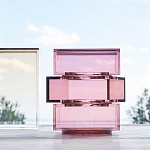 Стол журнальный в форме кубов Acrylic Furniture Lumina Crimson Clarity варинант исполнения - 9 | Loft Concept в Санкт-петербурге