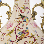 Ваза из фарфора с бронзовыми вставками Eden Garden варинант исполнения - 6 | Loft Concept в Санкт-петербурге