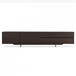 Дизайнерский комод коричневый с 2-мя ящиками и дверцами Pandora варинант исполнения - 1 | Loft Concept в Санкт-петербурге