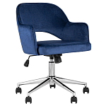 Кресло для компьютерного стола Veloury Blue варинант исполнения - 1 | Loft Concept в Санкт-петербурге