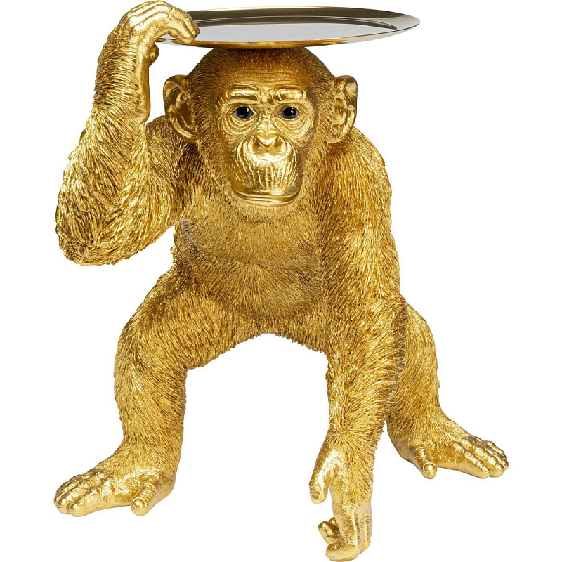 Статуэтка Golden Monkey with stand Золотой в Санкт-петербурге | Loft Concept 