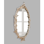 Зеркало овальное с деревянной ветвистой рамой Branched Mirror варинант исполнения - 1 | Loft Concept в Санкт-петербурге