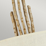 Бра с белым абажуром и элементами в виде натуральных веток Hinkley варинант исполнения - 2 | Loft Concept в Санкт-петербурге