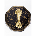 Шкатулка черного цвета с крышкой с фигуркой льва Eden Garden варинант исполнения - 5 | Loft Concept в Санкт-петербурге