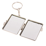 Зеркало брелок складное двухстороннее из натурального камня Малахит Stone Mirrors варинант исполнения - 3 | Loft Concept в Санкт-петербурге