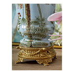 Ваза из фарфора с бронзовыми элементами Tropical Garden варинант исполнения - 5 | Loft Concept в Санкт-петербурге