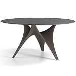 Дизайнерский круглый обеденный стол из цемента ARC Table варинант исполнения - 1 | Loft Concept в Санкт-петербурге