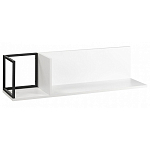 Полка навесная белая открытая Strict Lines  варинант исполнения - 1 | Loft Concept в Санкт-петербурге