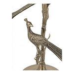 Столик с круглой стеклянной столешницей и корпусом в виде двух павлинов на ветке Table Two Peacocks варинант исполнения - 5 | Loft Concept в Санкт-петербурге