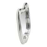 Зеркало в серебряной раме Liquid Iron варинант исполнения - 2 | Loft Concept в Санкт-петербурге