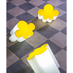 Настольная дизайнерская лампа Poltronova Passiflora Yellow Table Lamp варинант исполнения - 3 | Loft Concept в Санкт-петербурге