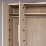 Большой Шкаф Primo Светлый дуб с 3 дверьми и 3 выдвижными ящиками варинант исполнения - 5 | Loft Concept в Санкт-петербурге