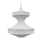 Подвесной вязаный белый светильник «Моника» варинант исполнения - 1 | Loft Concept в Санкт-петербурге