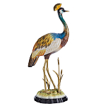 Статуэтка Венценосный журавль  варинант исполнения - 1 | Loft Concept в Санкт-петербурге