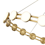 Люстра кольцевая с круглыми светодиодными источниками света Maxine Light варинант исполнения - 10 | Loft Concept в Санкт-петербурге