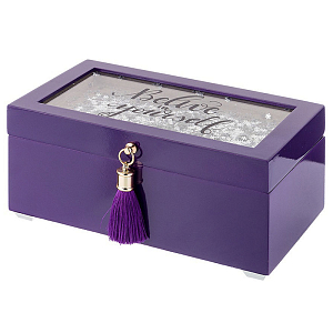 Шкатулка Snowflakes Lilac Box
