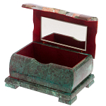 Шкатулка с мозаикой из натуральных камней Stone Casket варинант исполнения - 2 | Loft Concept в Санкт-петербурге