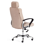 Кресло компьютерное City Chair хром флок варинант исполнения - 3 | Loft Concept в Санкт-петербурге