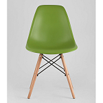Пластиковый стул на ножках из массива бука Eames Green варинант исполнения - 4 | Loft Concept в Санкт-петербурге