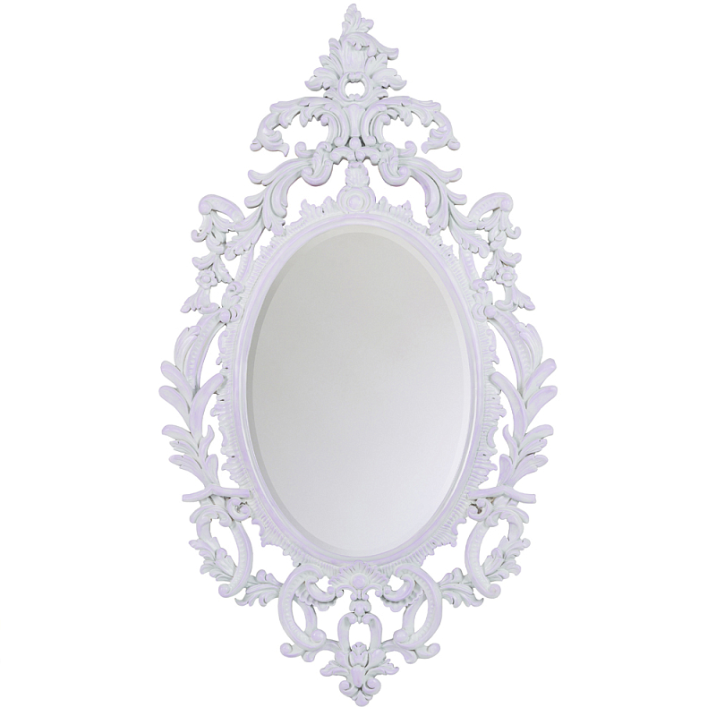 Зеркало в ажурной раме с эффектом старины Classic Ornament Mirror Бежевый Зеркало в Санкт-петербурге | Loft Concept 