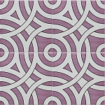 Дизайнерская плитка с узором Петли варинант исполнения - 3 | Loft Concept в Санкт-петербурге