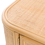 ТВ-тумба из плетеного ротанга Simone Rattan TV Stand варинант исполнения - 6 | Loft Concept в Санкт-петербурге