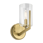 Бра с прозрачным плафоном в форме цилиндра Kichler варинант исполнения - 1 | Loft Concept в Санкт-петербурге