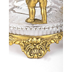 Чаша на бронзовых ножках с тремя ангелами Eden Garden варинант исполнения - 3 | Loft Concept в Санкт-петербурге