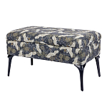 Банкетка с принтом из журавлей Crane варинант исполнения - 2 | Loft Concept в Санкт-петербурге