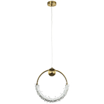 Подвесной светильник с плафоном в виде кольца Gilbertine Ring Hanging Lamp варинант исполнения - 2 | Loft Concept в Санкт-петербурге