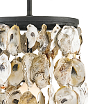 Подвесной светильник с подвесками из устричных раковин Sea Ravens варинант исполнения - 1 | Loft Concept в Санкт-петербурге