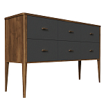 Консоль 6 ящиков из массива бука Tasteful Furniture варинант исполнения - 2 | Loft Concept в Санкт-петербурге