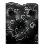 Кресло "Умный Умник" Rick and Morty graffiti chair натуральная кожа  варинант исполнения - 5 | Loft Concept в Санкт-петербурге